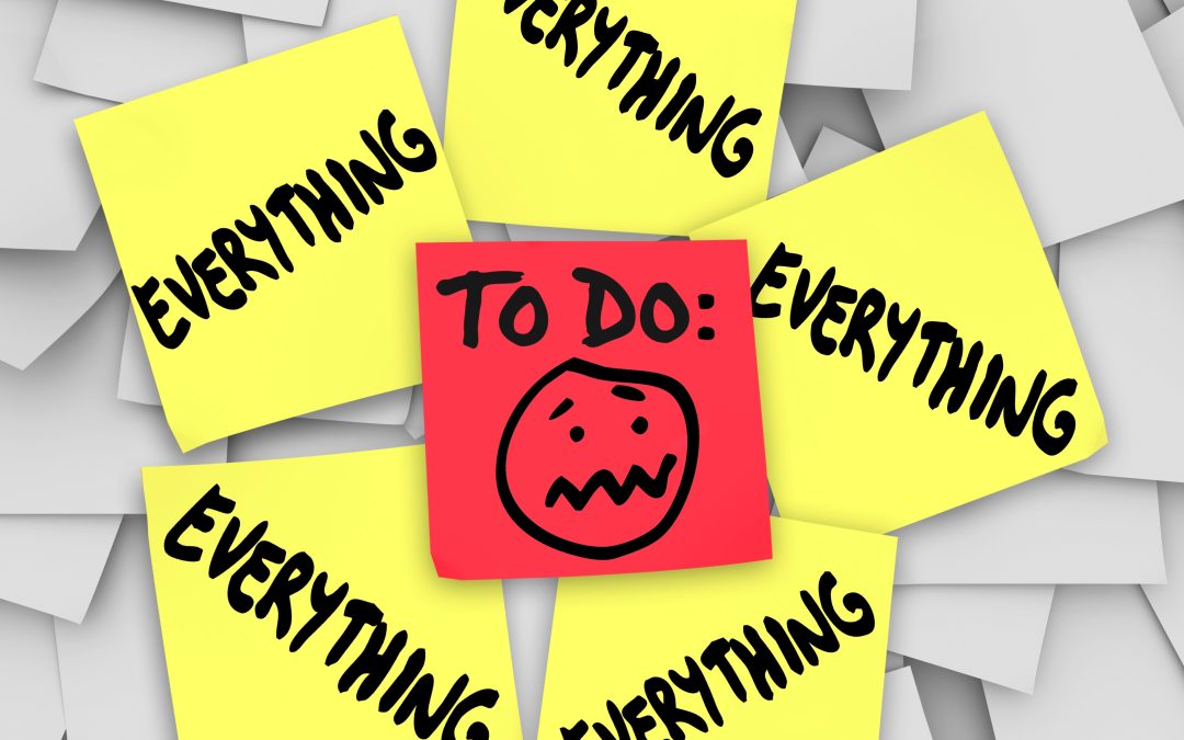 Five keys to reduce overwhelm and increase your productivity